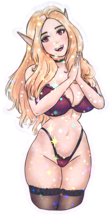 Valeria Lingerie Sticker
