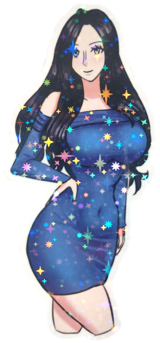 Robin Dress (Blue ver.) Sticker