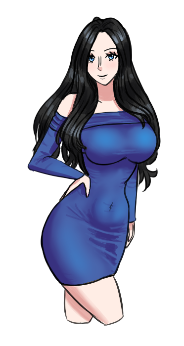 Robin Dress (Blue ver.) Sticker - One Piece