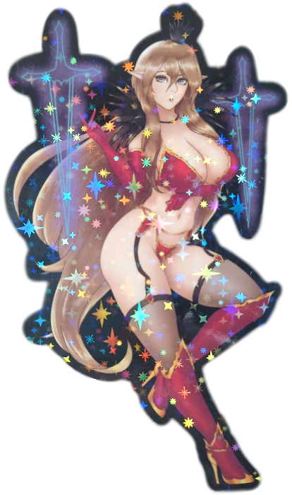 Sword Witch Elf Sticker