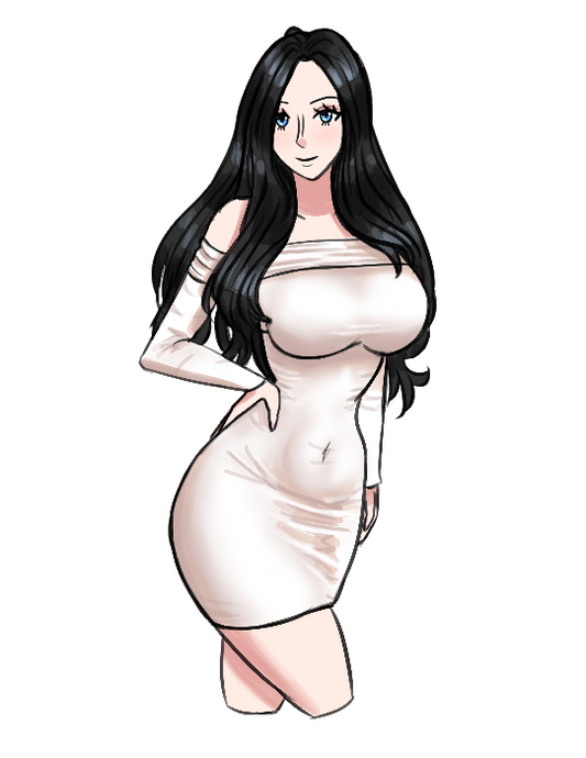 Robin Cream Dress Sticker - One Piece